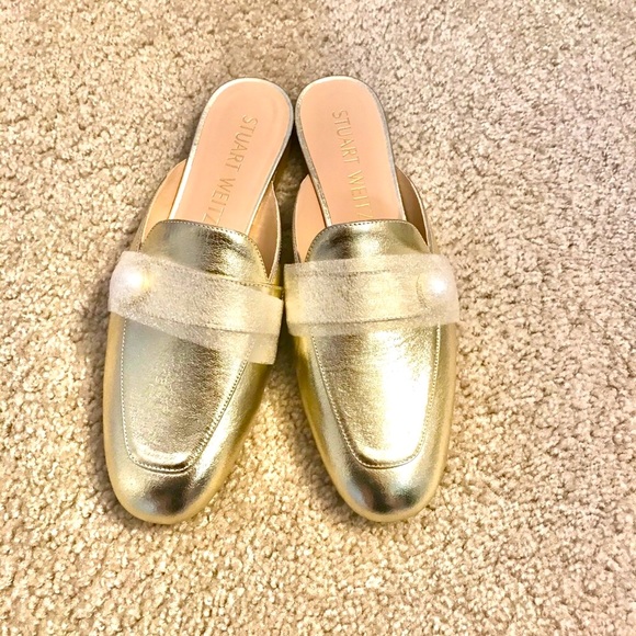 STUART WEITZMAN THE PAYSON SLIDE PEARL - Picture 5 of 12